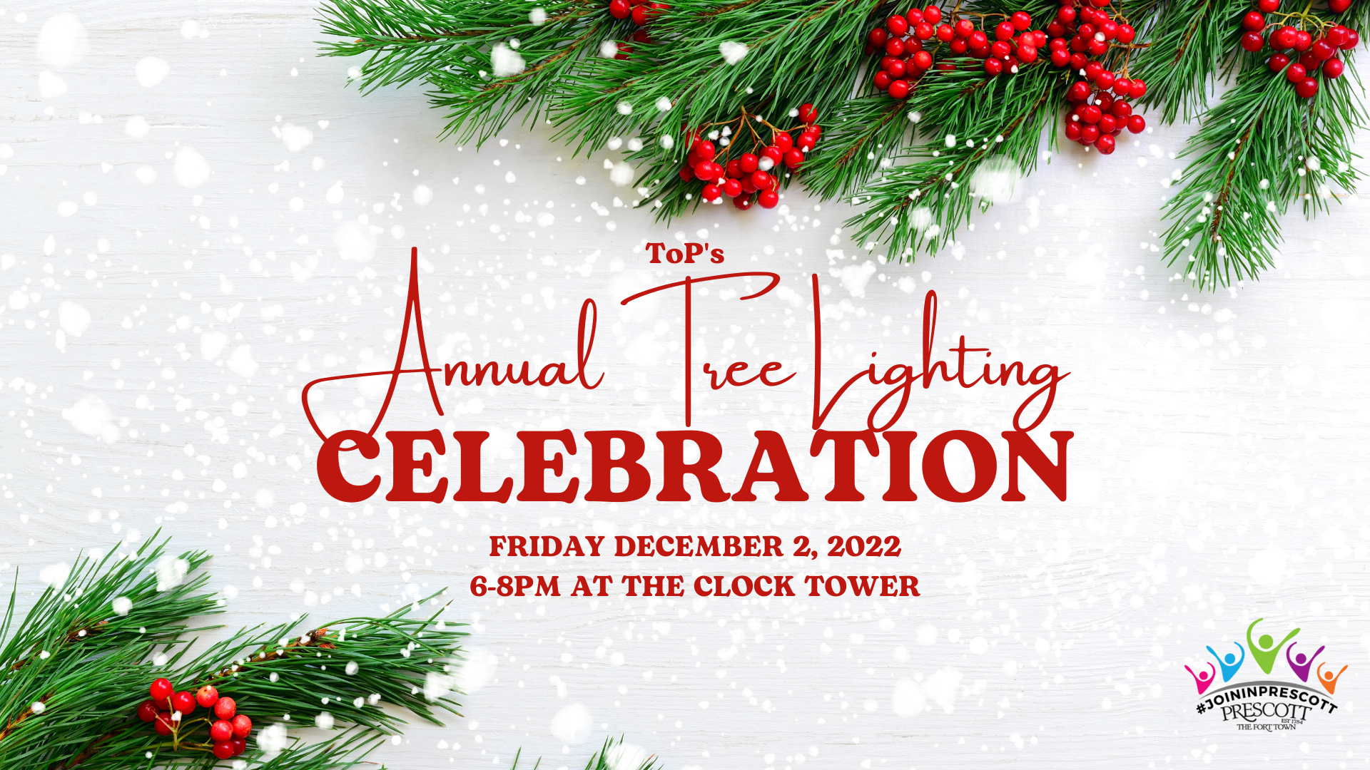 ToP's Annual Tree Lighting Celebration